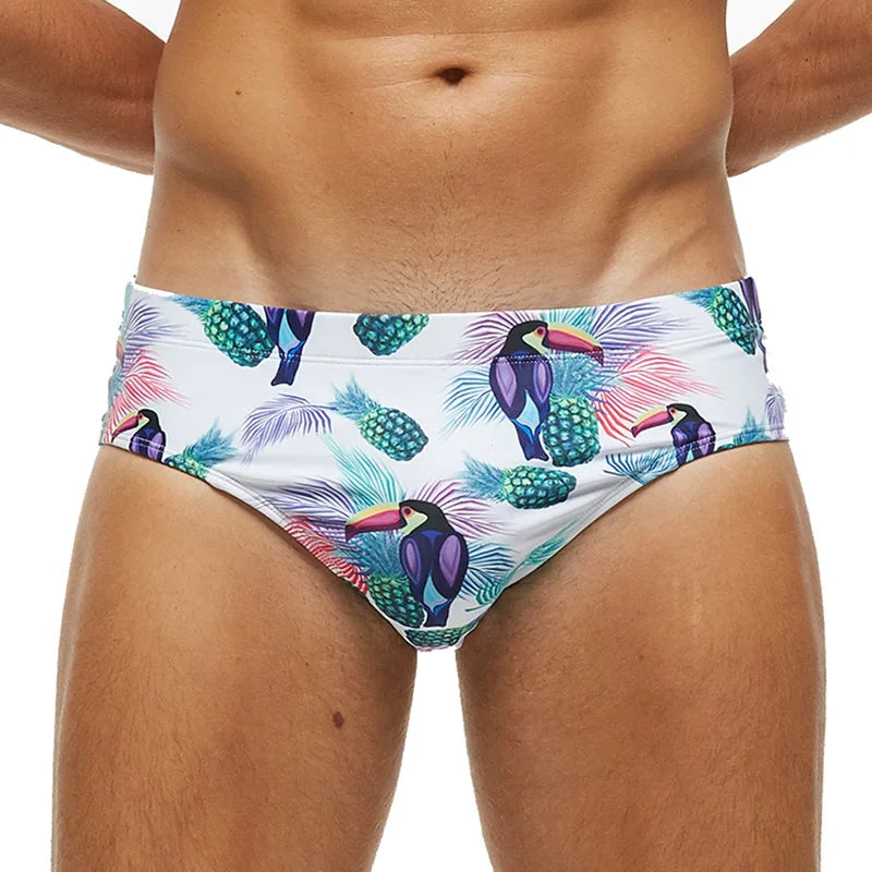 Padded Swim Brief - Jackfruit