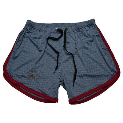 Mesh Paw Print Short - Jackfruit