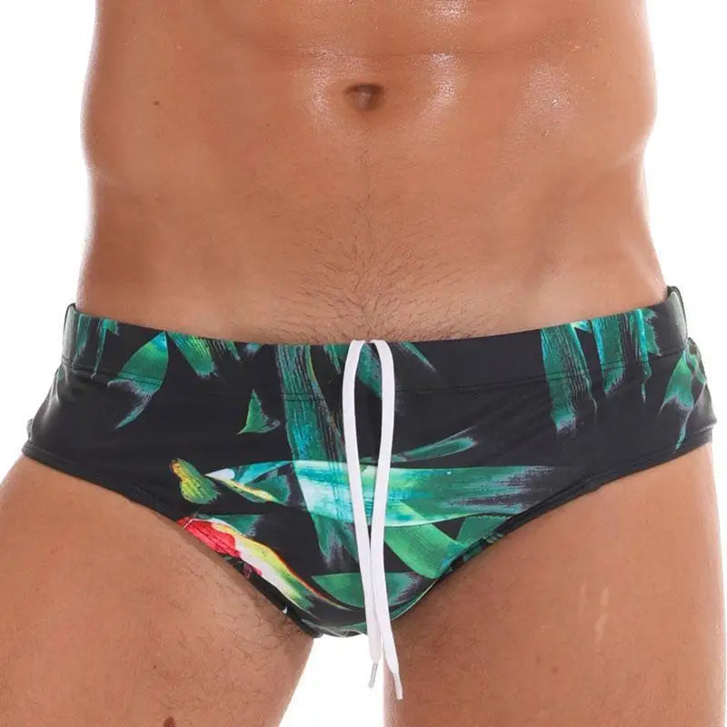 Padded Swim Brief - Jackfruit