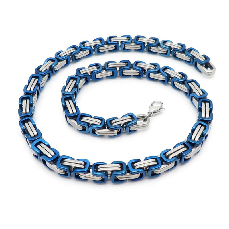 Byzantine Box Collar Chain - Jackfruit