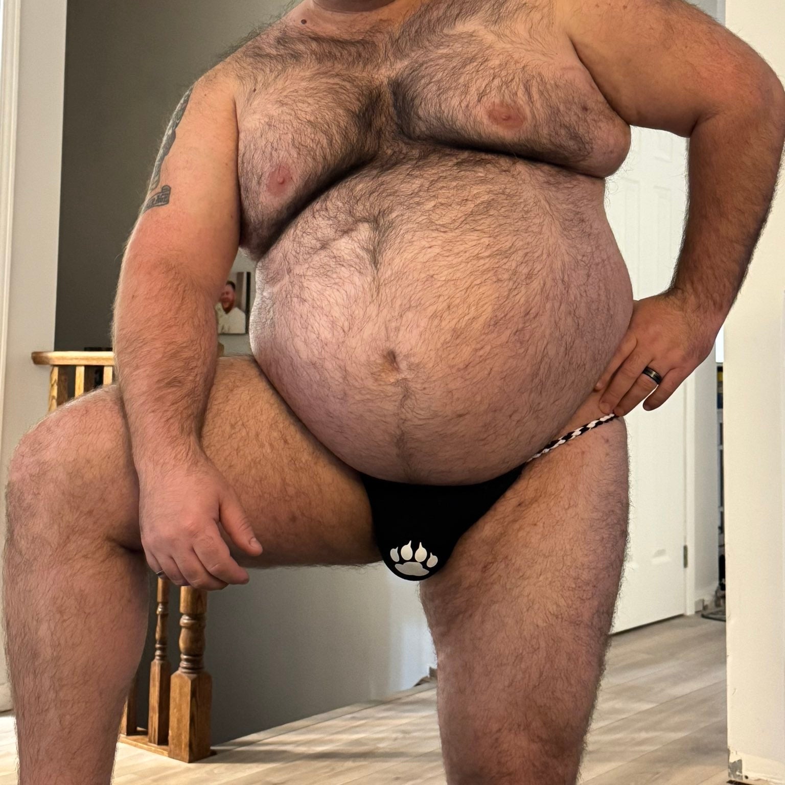 Bear Claw Fundoshi Thong - Jackfruit