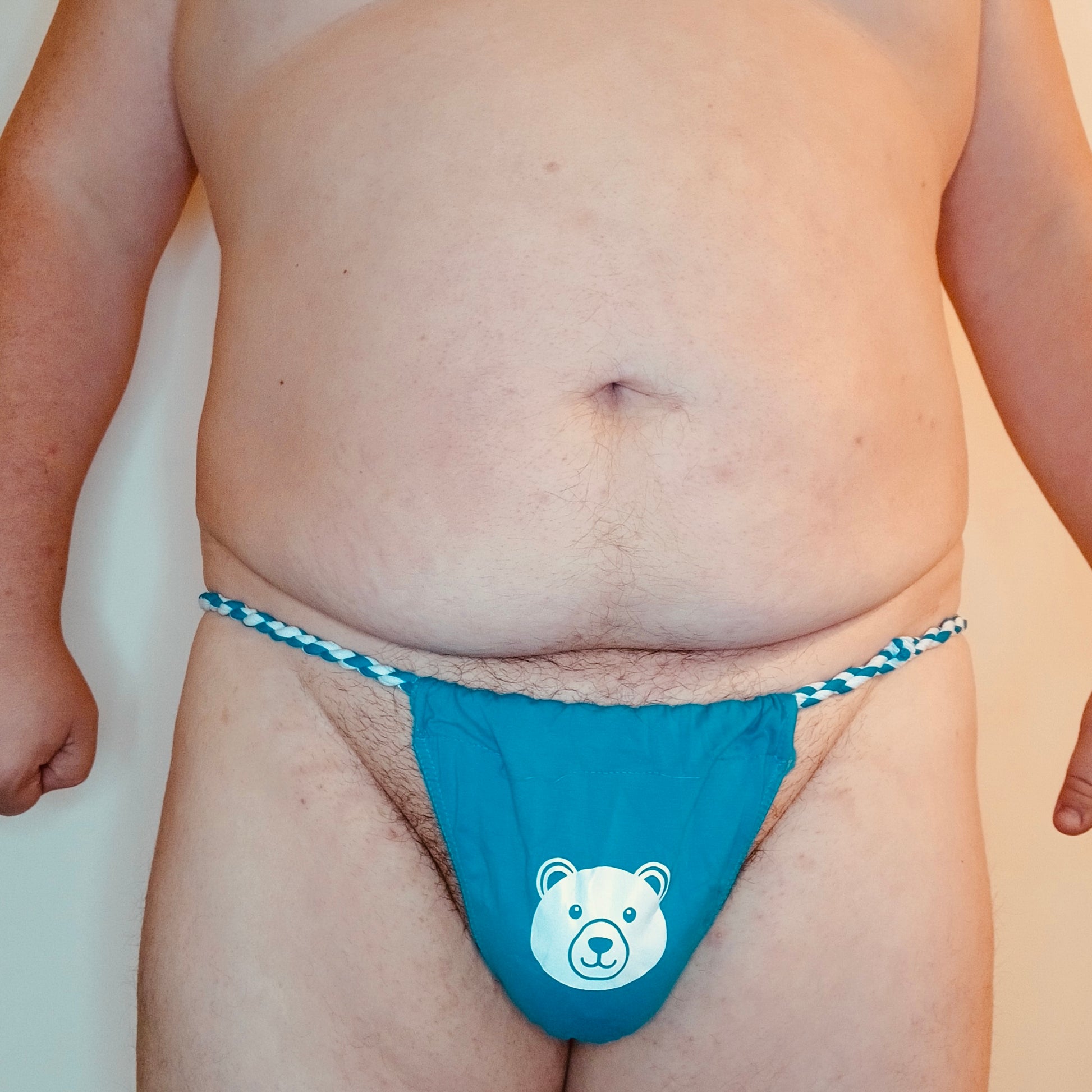 Bear Face Fundoshi Thong - Jackfruit