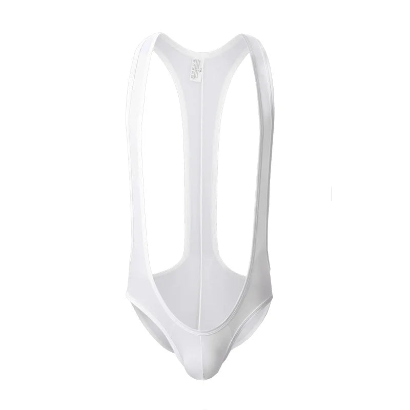 Contrast Suspender Singlet - Jackfruit