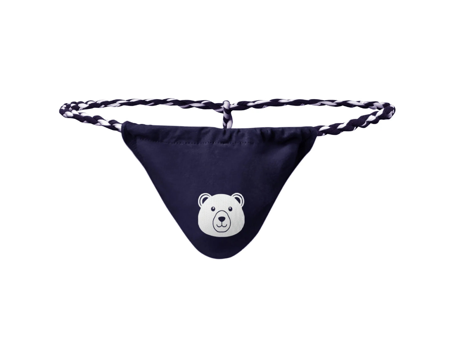 Bear Face Fundoshi Thong - Jackfruit