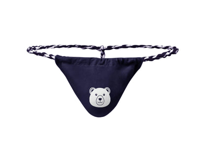 Bear Face Fundoshi Thong - Jackfruit