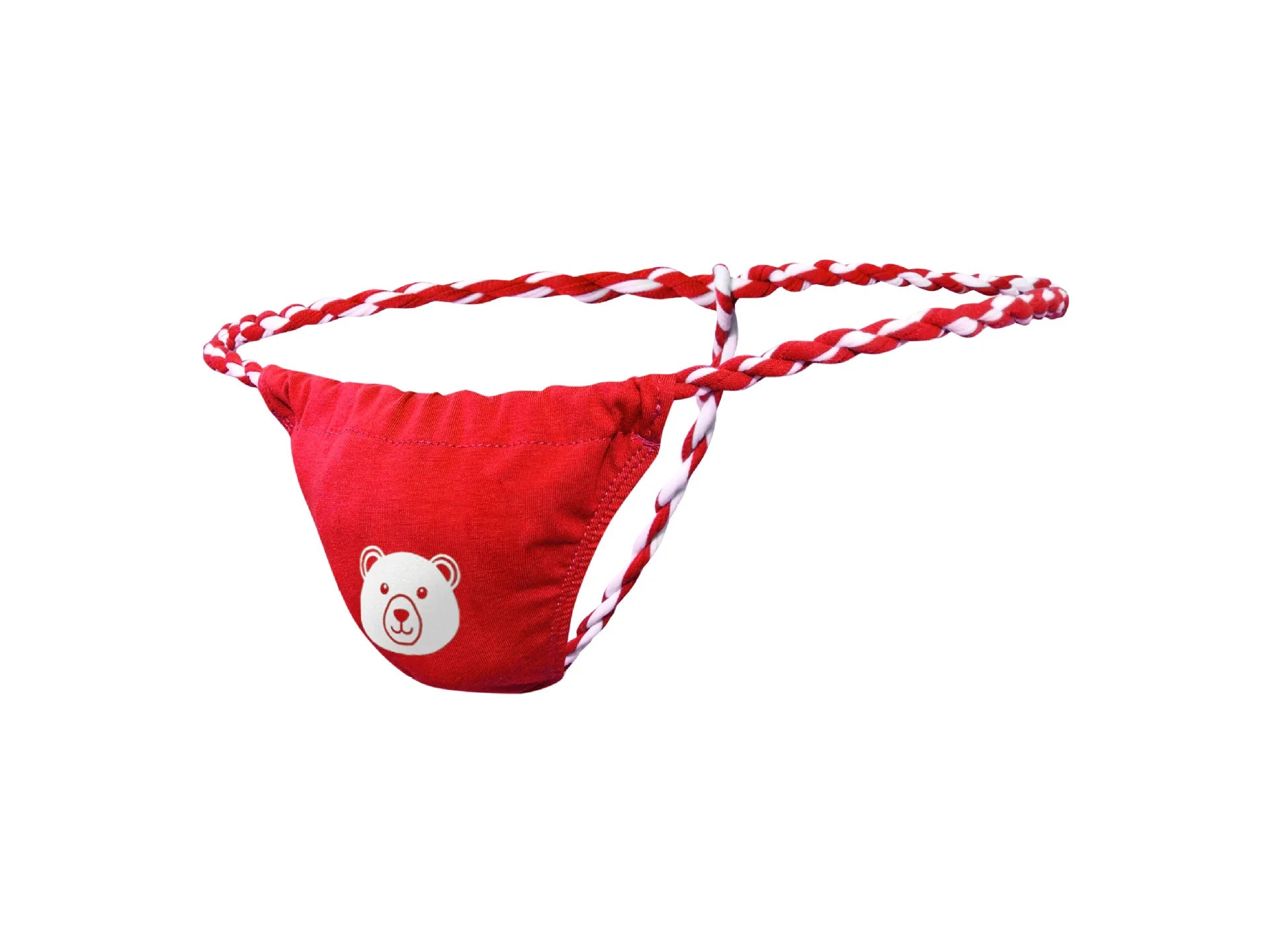 Bear Face Fundoshi Thong - Jackfruit