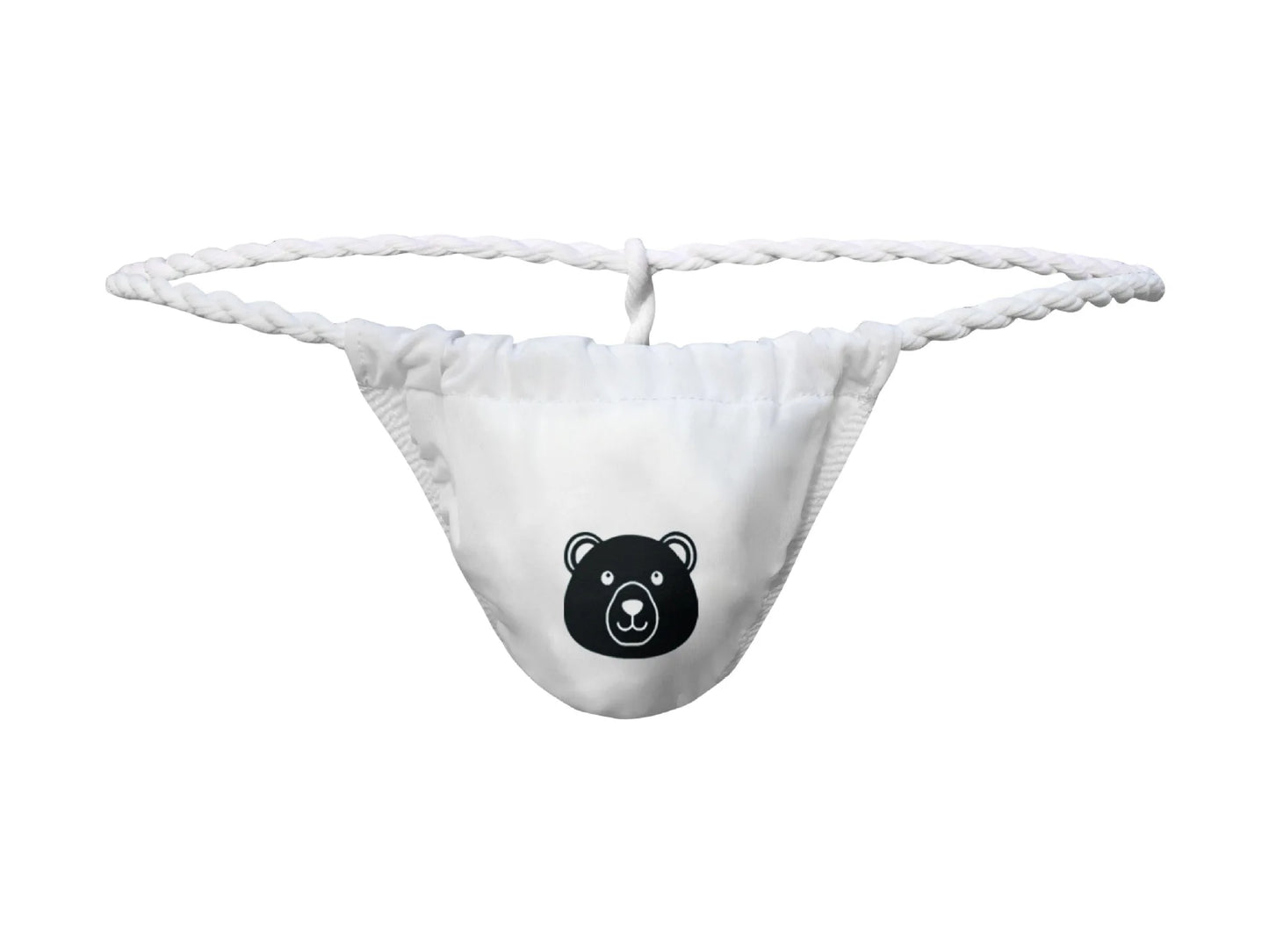 Bear Face Fundoshi Thong - Jackfruit
