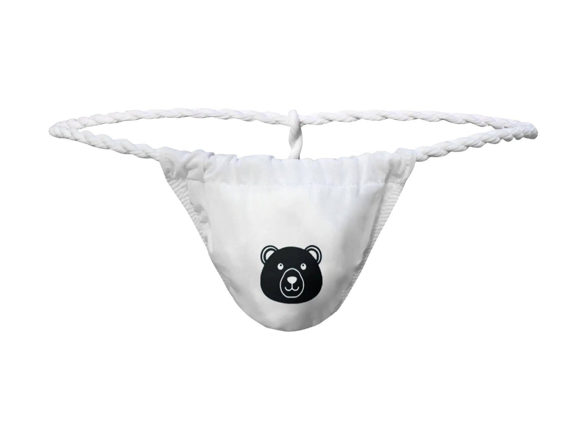 Bear Face Fundoshi Thong - Jackfruit