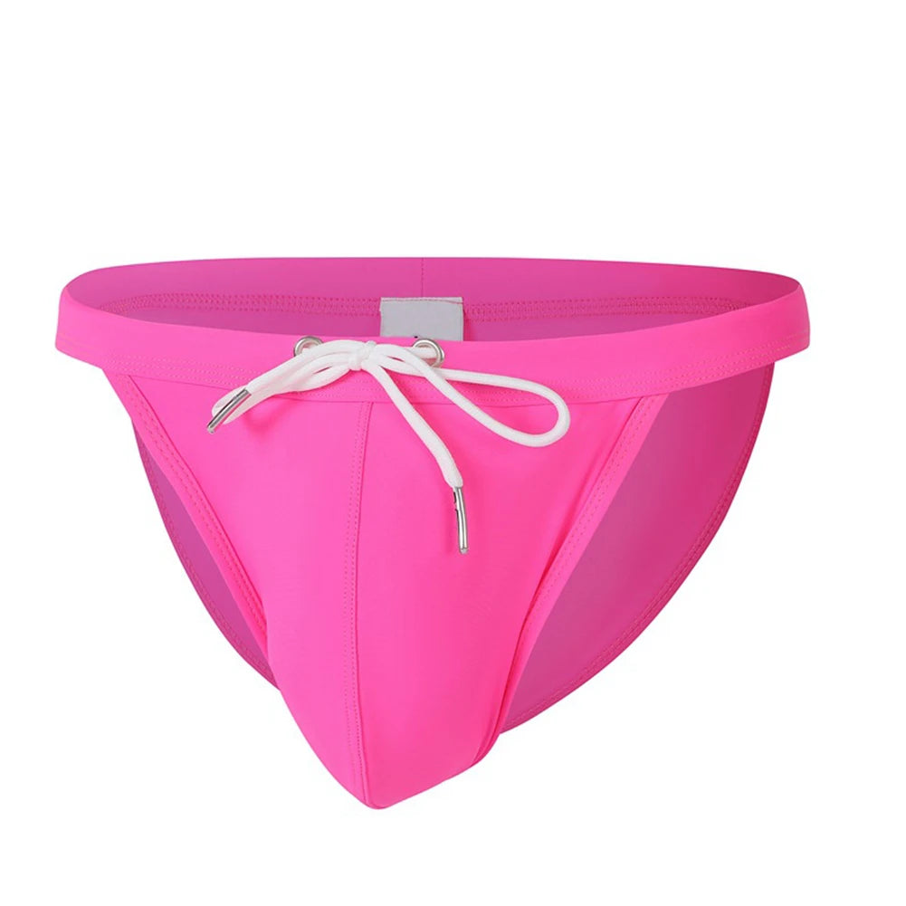 Solid Swim Bikini - Jackfruit