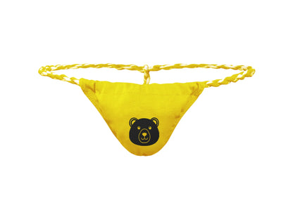 Bear Face Fundoshi Thong - Jackfruit