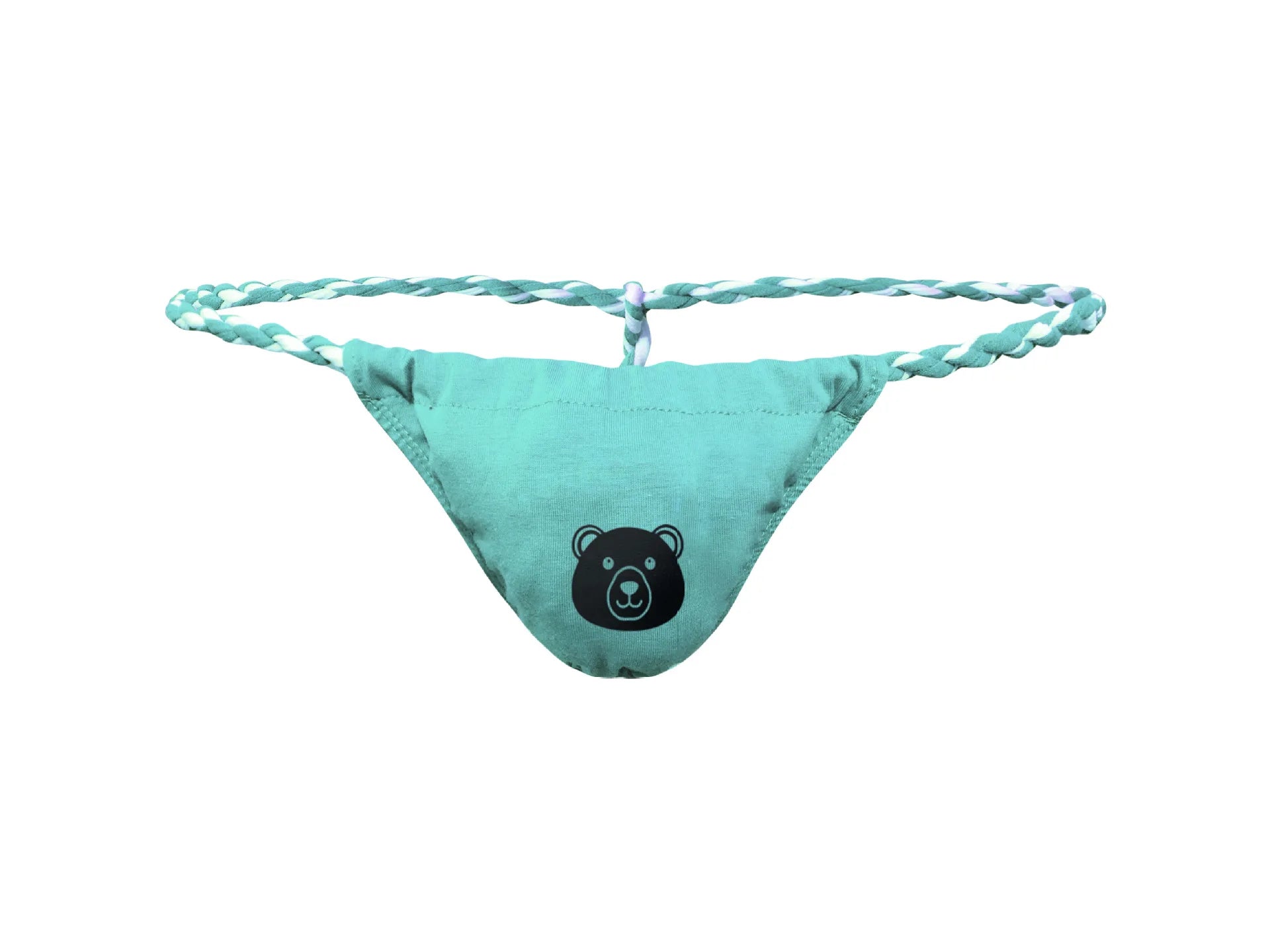 Bear Face Fundoshi Thong - Jackfruit