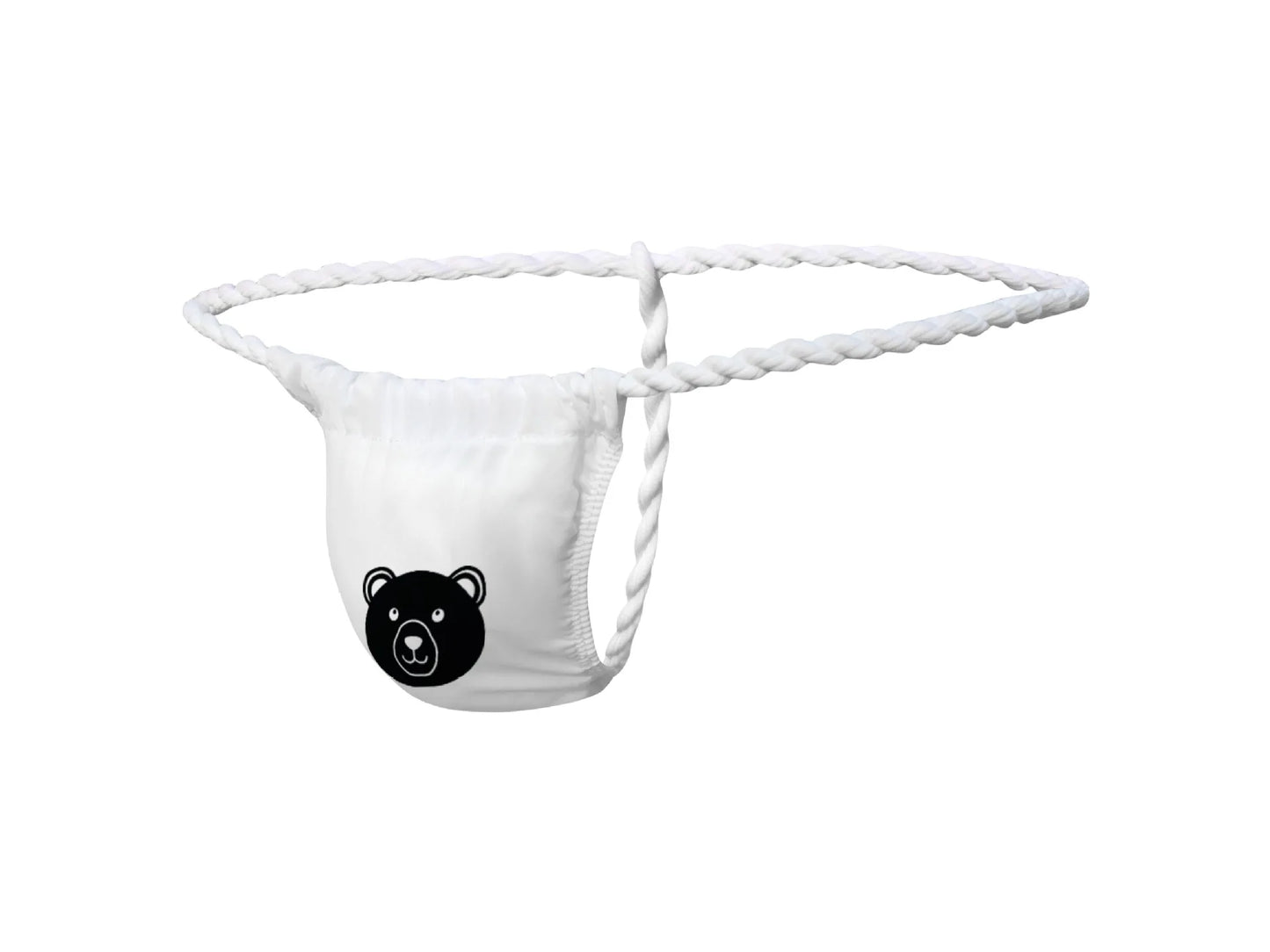 Bear Face Fundoshi Thong - Jackfruit