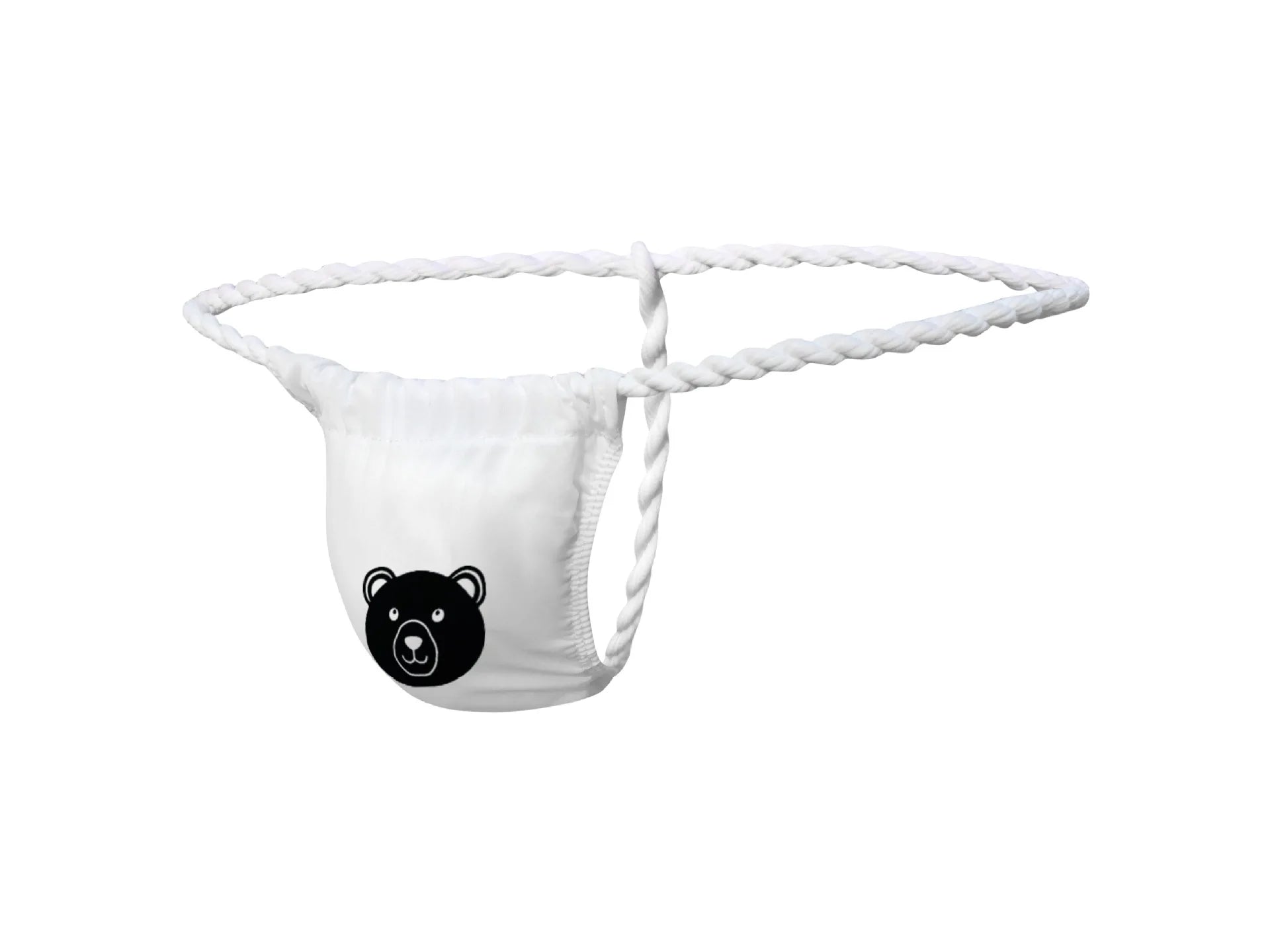 Bear Face Fundoshi Thong - Jackfruit