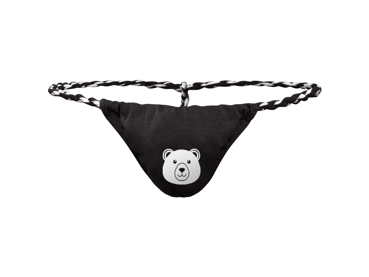 Bear Face Fundoshi Thong - Jackfruit