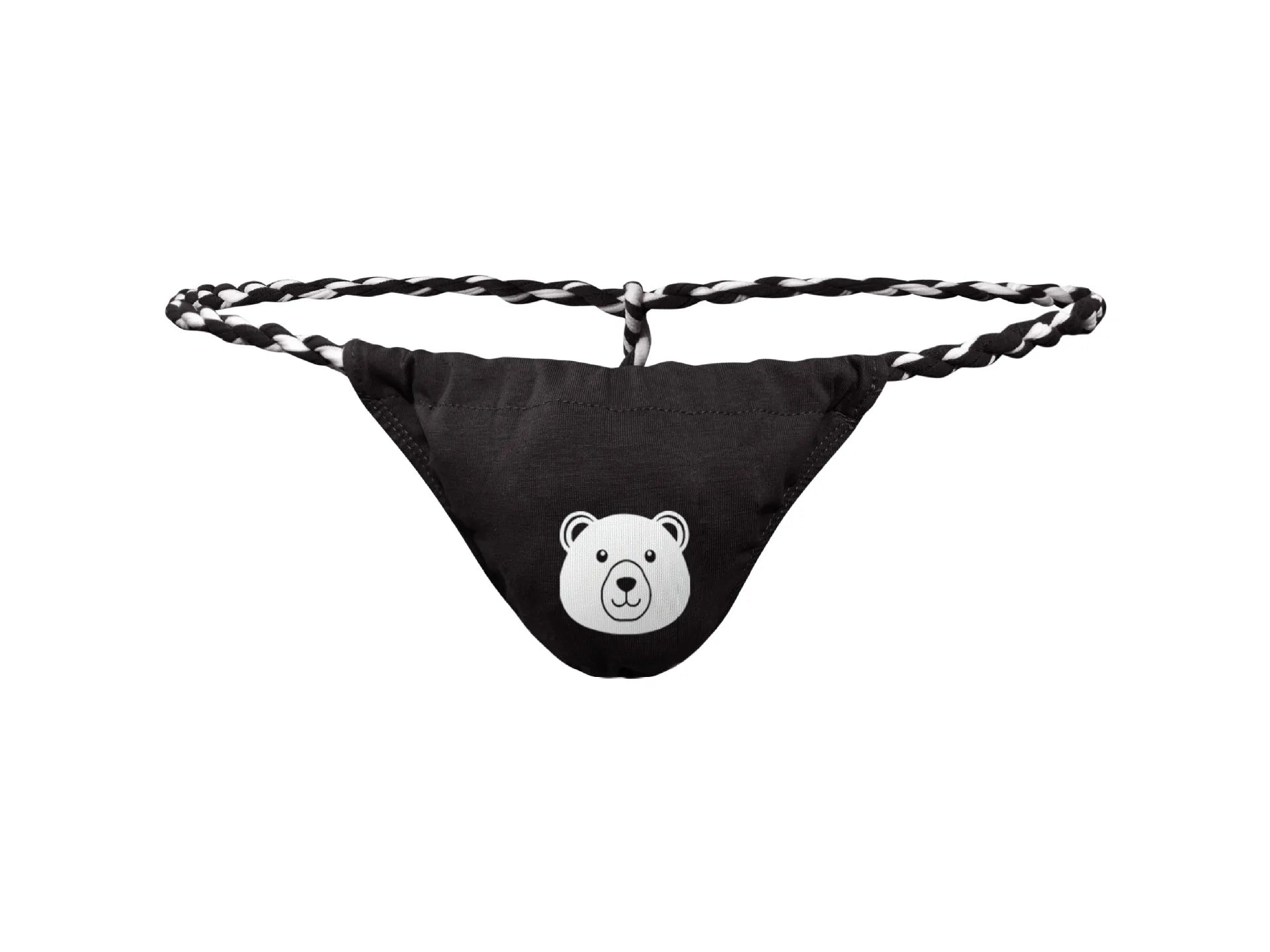 Bear Face Fundoshi Thong - Jackfruit