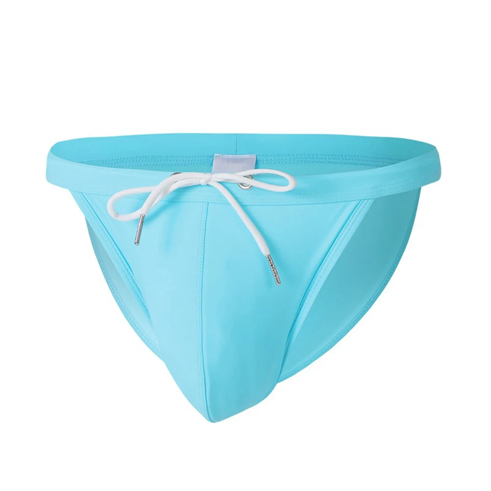 Solid Swim Bikini - Jackfruit