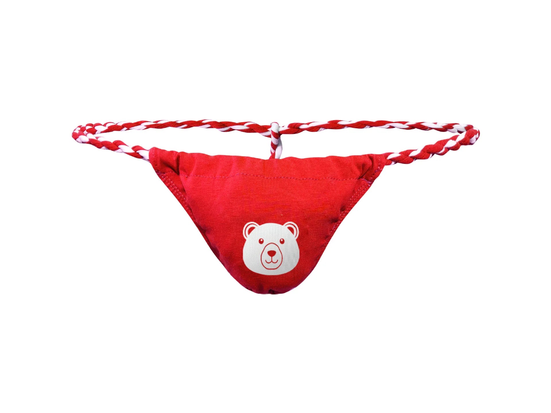 Bear Face Fundoshi Thong - Jackfruit